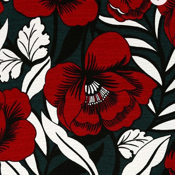 Lulu’s Wild Orchid Red Floral Print Dress - Picture 6 of 11